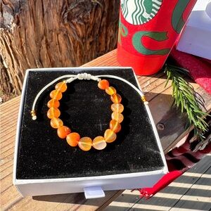 Confidence & Motivation Carnelian Bracelet
